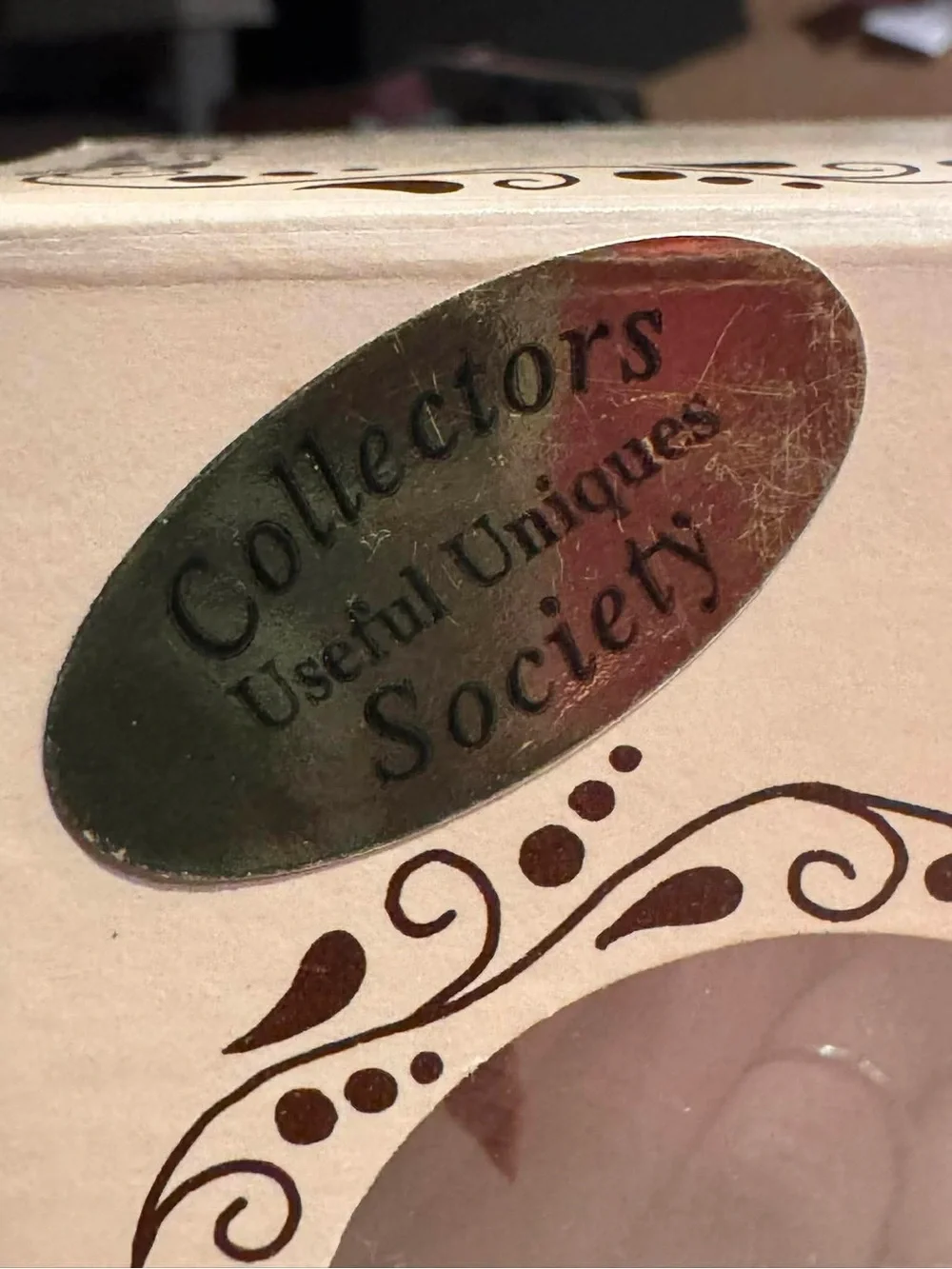1989 vintage C & B German hand glass blown C & B Every Collector Series ornament